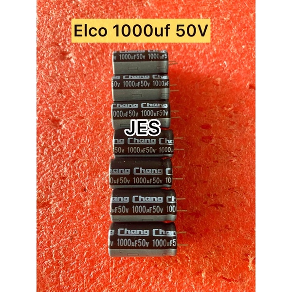 ELCO 1000uf 50V ORIGINAL CHONG Kualitas Bagus