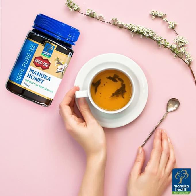 ■ SUPPLIER MADU■ MADU MANUKA HEALTH MANUKA HONEY MGO550+ 500GR KORTING