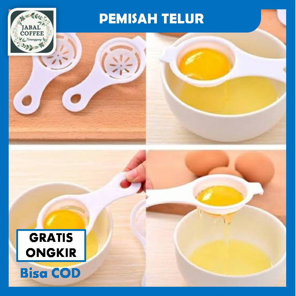Sendok Alat Pemisah Kuning Telur / Alat Pemisah Kuning Telur / Alat Pemisah Telur J63