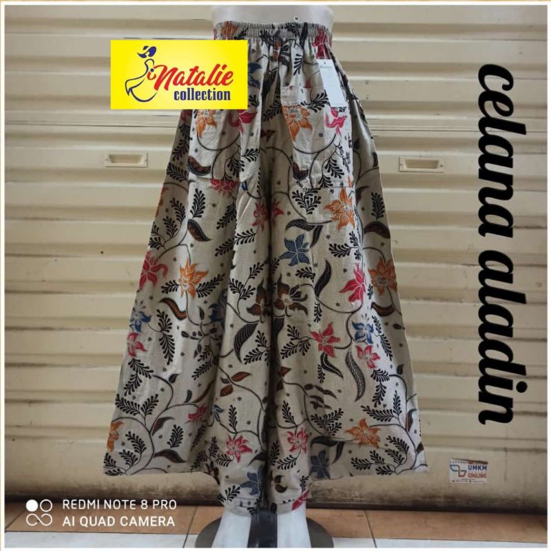 Celana Batik Katun Model Aladin // Kulot Batik Aladin