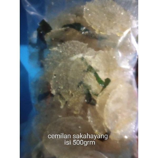 

keripik kaca extra daun jeruk gurih keriuk2 isi 500gr