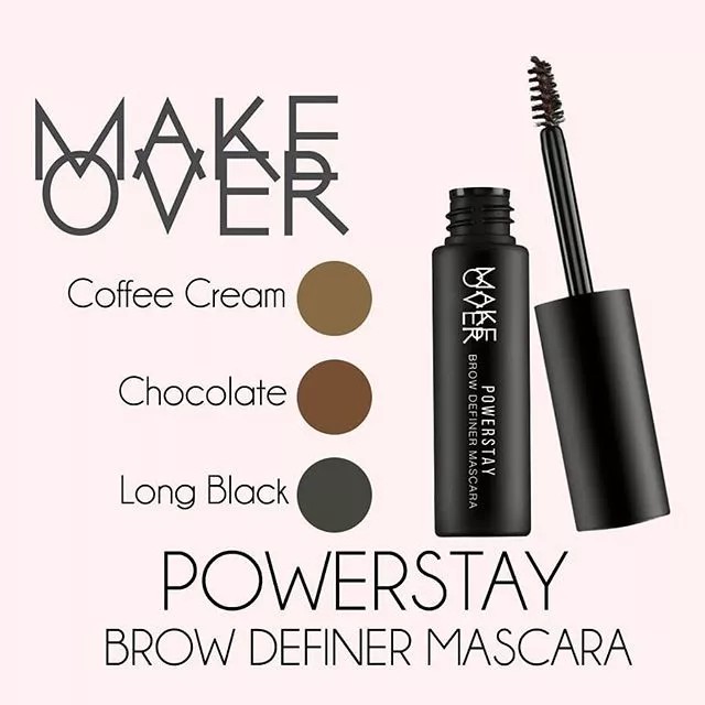 ❤ jselectiv ❤ MAKE OVER POWERSTAY Brow Definer Mascara | Maskara/Mascara Alis MAKE OVER