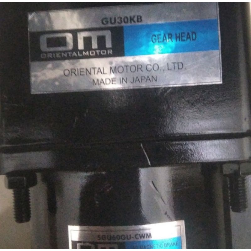 Ac Motor Gearbok Oriental 220V Ratio 1 : 30