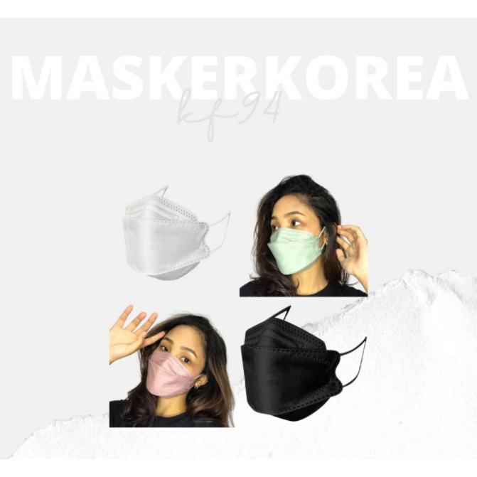 Masker KF94 Korea/Evo KW/Masker 4ply /Masker Kpop korea/ Masker evo convex (1 PACK ISI 10)