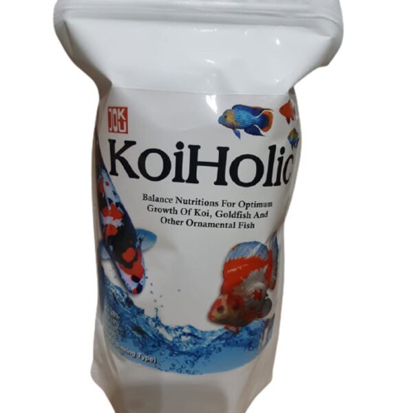 Pakan KoiHolic 1 kg Makanan Pelet Ikan Koi Holic Koki Hias 1kg S M L