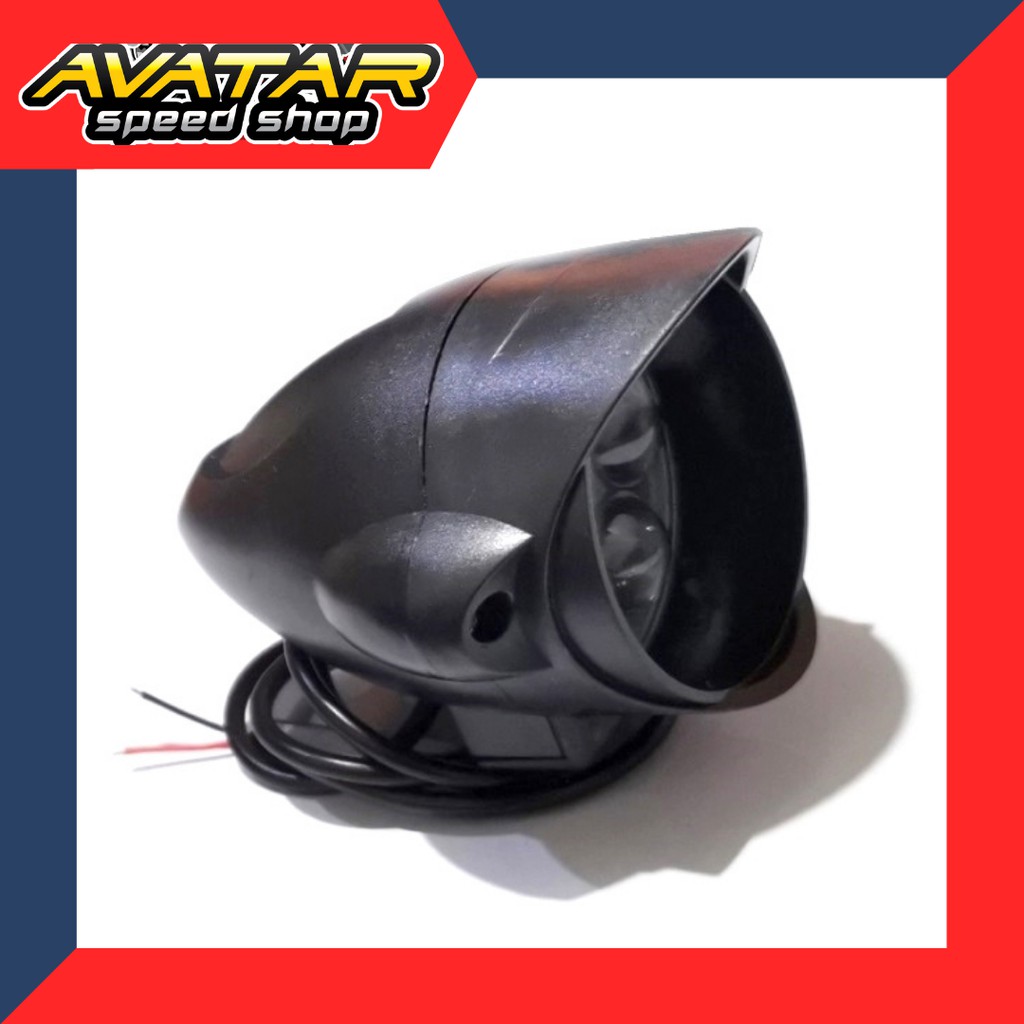 LAMPU TEMBAK LAMPU SOROT MODEL KODOK NEW CR7 6 LED
