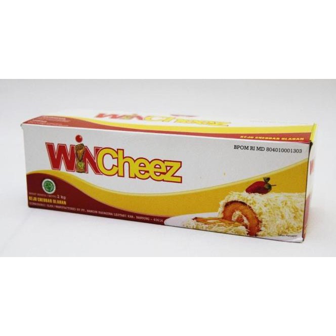 

jsxg keju wincheez 2kg cheddar cheese block keju ( sekelas dgn prochiz ) riui