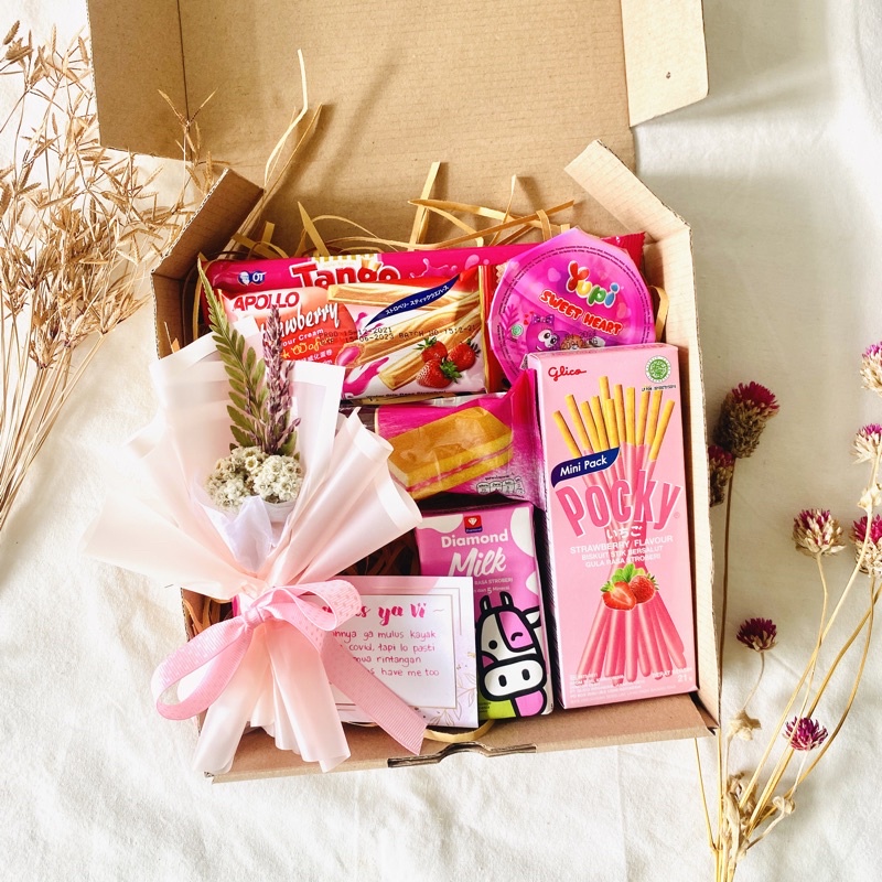 Jual Snack box / Gift box / hampers snack/ snack hadiah Shopee Indonesia