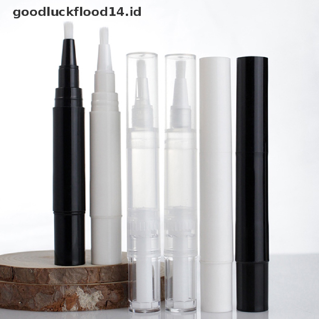 [OOID] Empty Twist Pen with Brush Refillable Bottle Cosmetic Container Nail Polish Tube ID