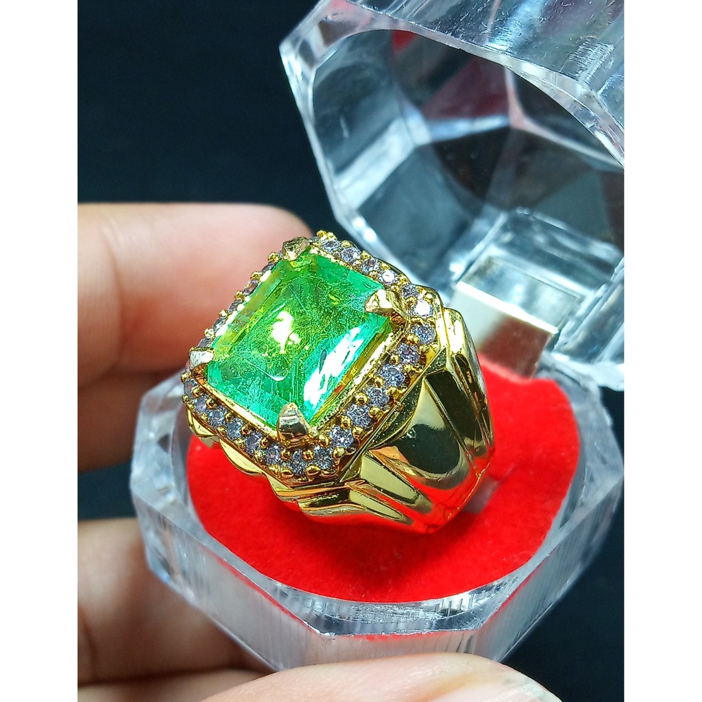 BATU PERMATA ZAMRUD COLOMBIA CATAM HIGH QUALITY