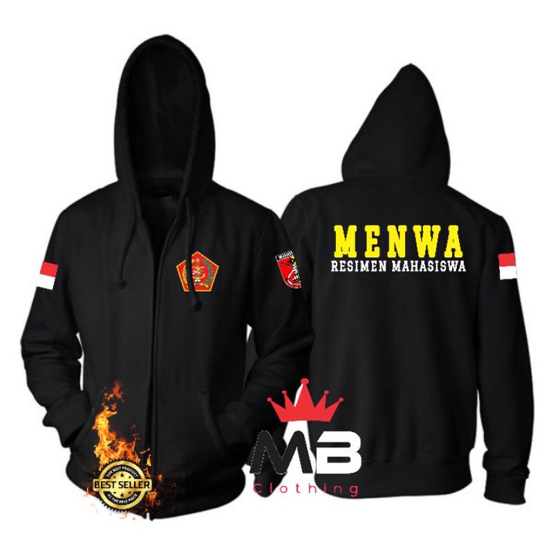 JAKET HOODIE MENWA / JAKET MENWA HOODIE SWEATER / BAJU MENWA / HOODIE SWEATER MENWA / JAKET RESIMEN 