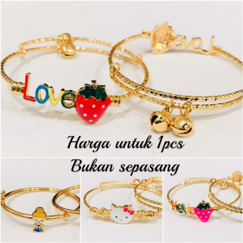 Fourfashion Gelang Anak Bangle Motif Kekinian YT106