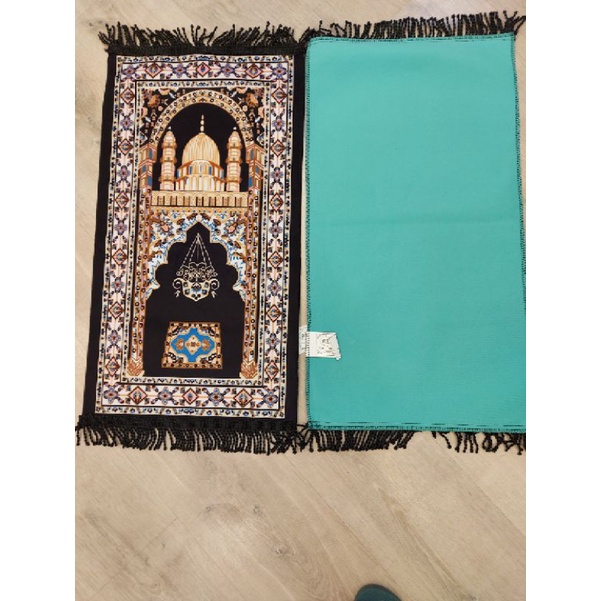 BISA CODSajadah Muka Suede Kepala Mini Kecil Turki Bahan Halus Lembut anak pcs - kipas PROMO Kode 52-2