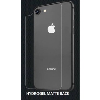 IPHONE 6 7 8 6+ 7+ 8+ 6 PLUS 7 PLUS 8 PLUS ANTI GORES HYDROGEL BELAKANG MATTE GLARE BACK ANTI MINYAK PELINDUNG BELAKANG ANTI JAMUR GARSKIN SKIN