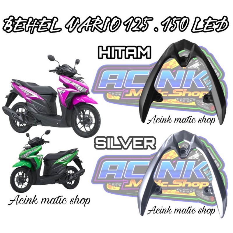 Begel Behel Planger Pegangan Jok Belakang Vario 125 150 Led Old New 2015-2018 Bahan Tebal