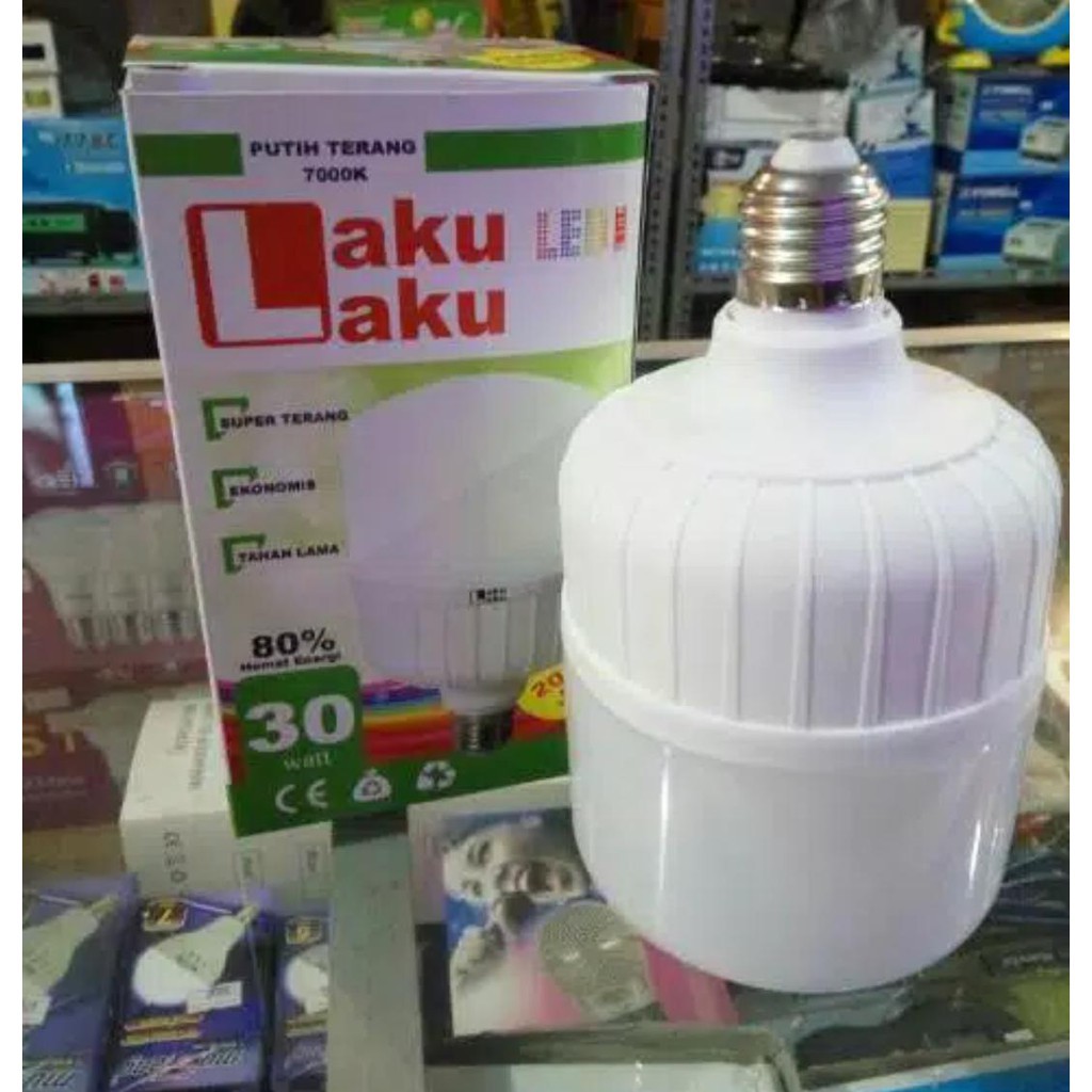 Lampu Led 30 WATT Jumbo laku laku 3G ECO LITE 25 WATT THREE G 25W hemat LED TABUNG MURAH GROSIR 30w