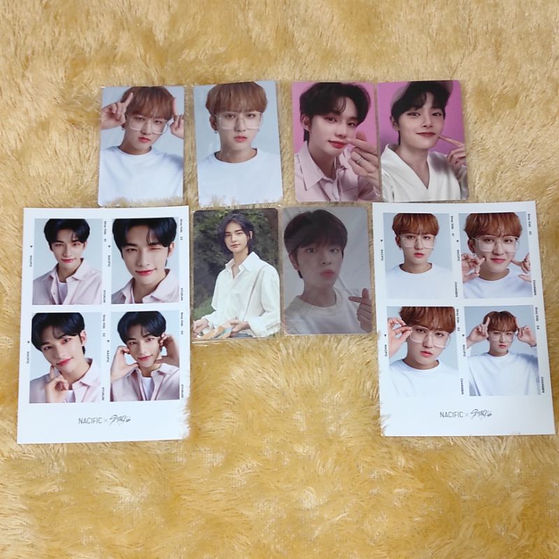 Nacific Stray Kids Photocard Hyunjin I.N  Changbin Seungmin R6 R7