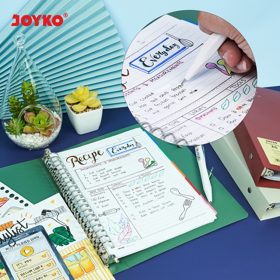 Ring File Binder Note / Buku Binder Joyko B5 BN-101B5