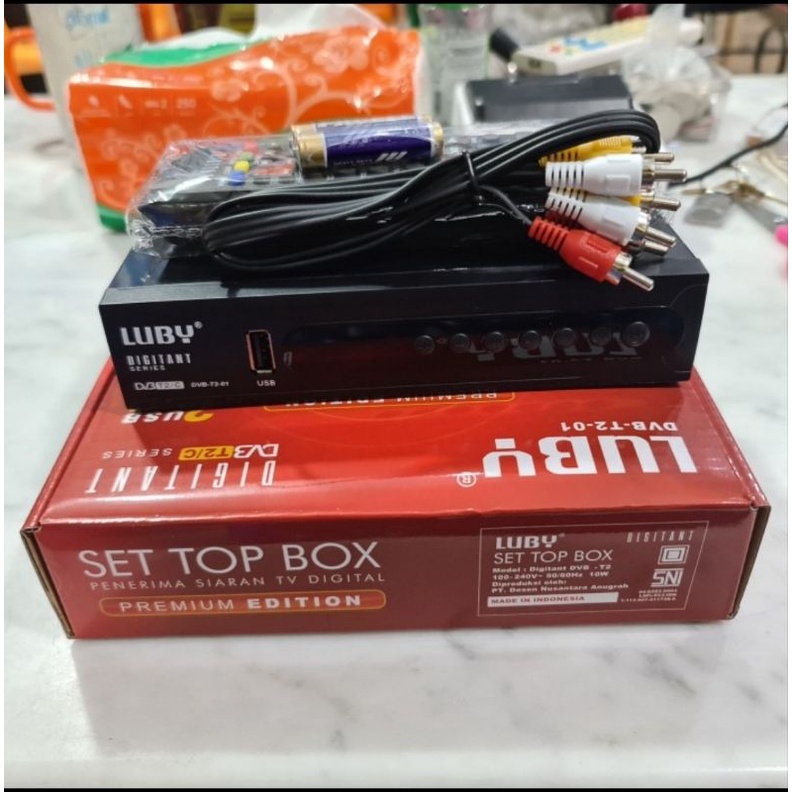 NEW STB ( Set Top Box ) EviniX, Omega IOTO, Matrix Apple Lengkap