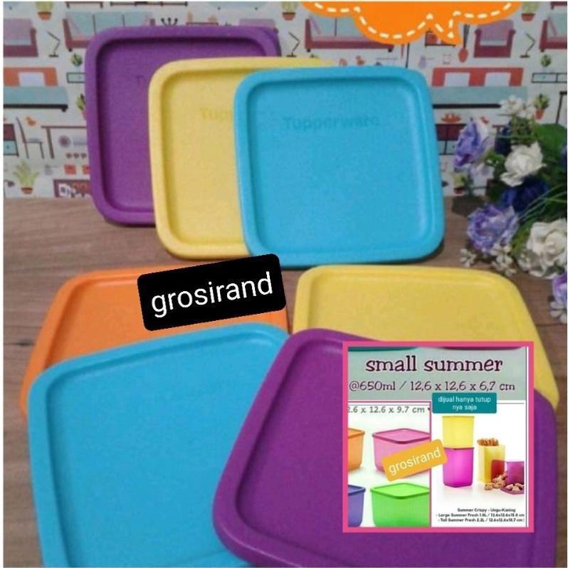 Tutup seal Summer Fresh summer tropical summer fun