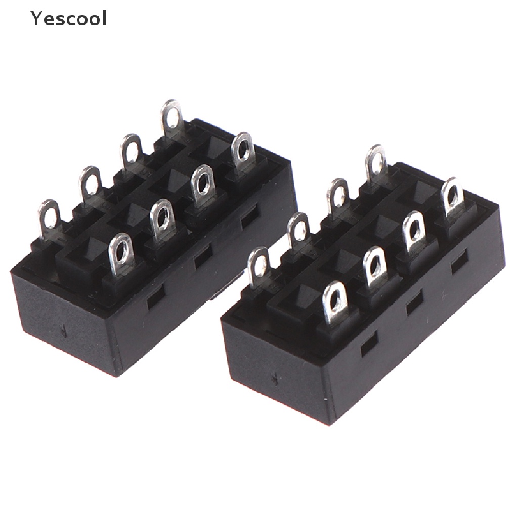 Yescool 2pcs 12A 250V 3 Position 8 Pin Toggle Slide Switch LQ-103H Hair Dryer Switch .