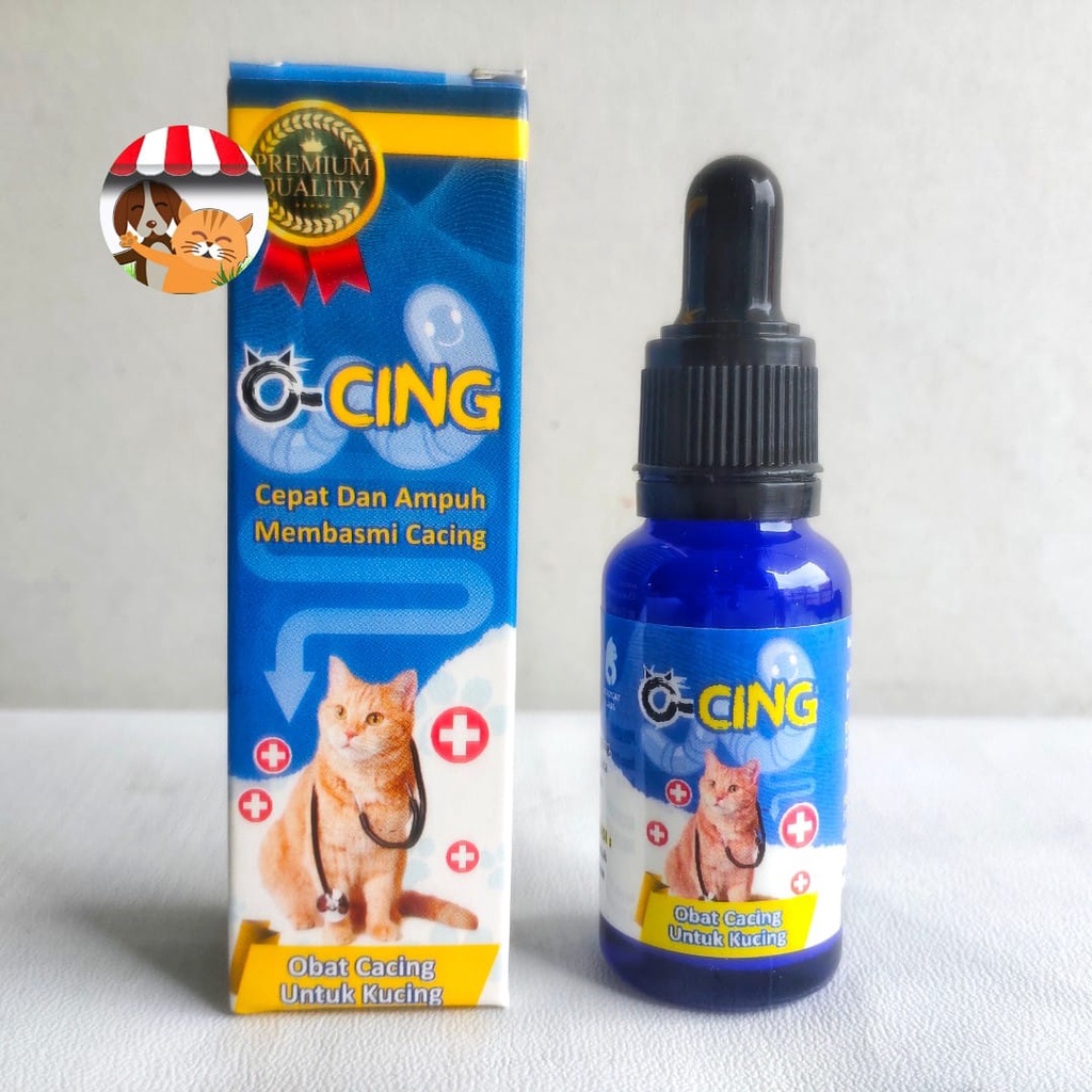 O-CING 20ml Obat Cacing Kucing Tetes Ocing O Cing Ampuh dan Cepat