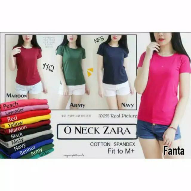 RX FASHION - LIMITED SALE KAOS VNECK POLOS TEE / ONECK FIT TO L