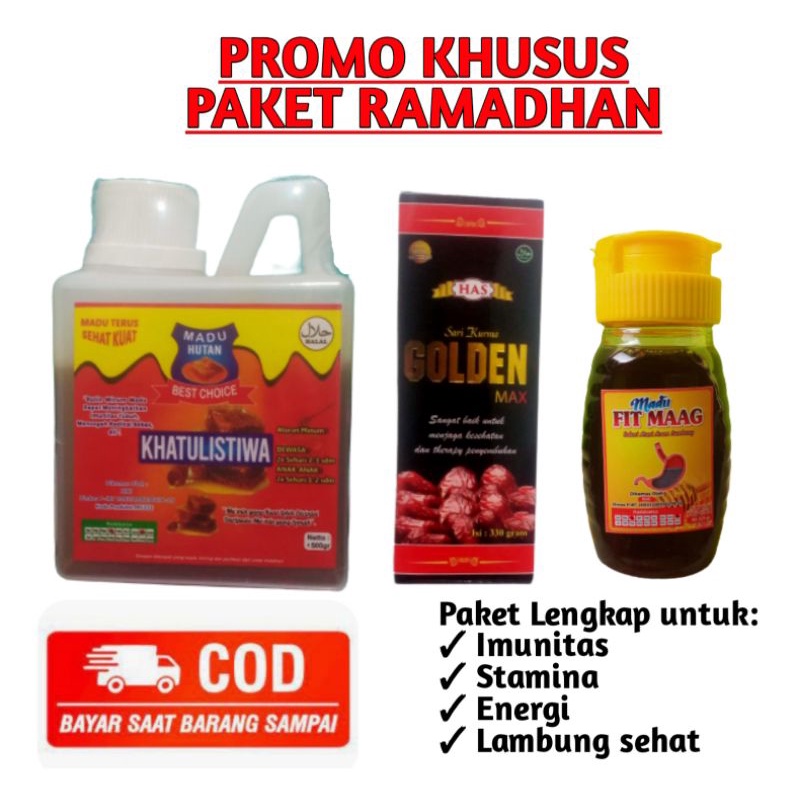 

Promo Madu Hutan Paket Ramadhan