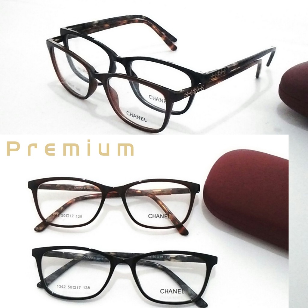 kacamata minus wanita chanel PREMIUM (paket frame+lensa)
