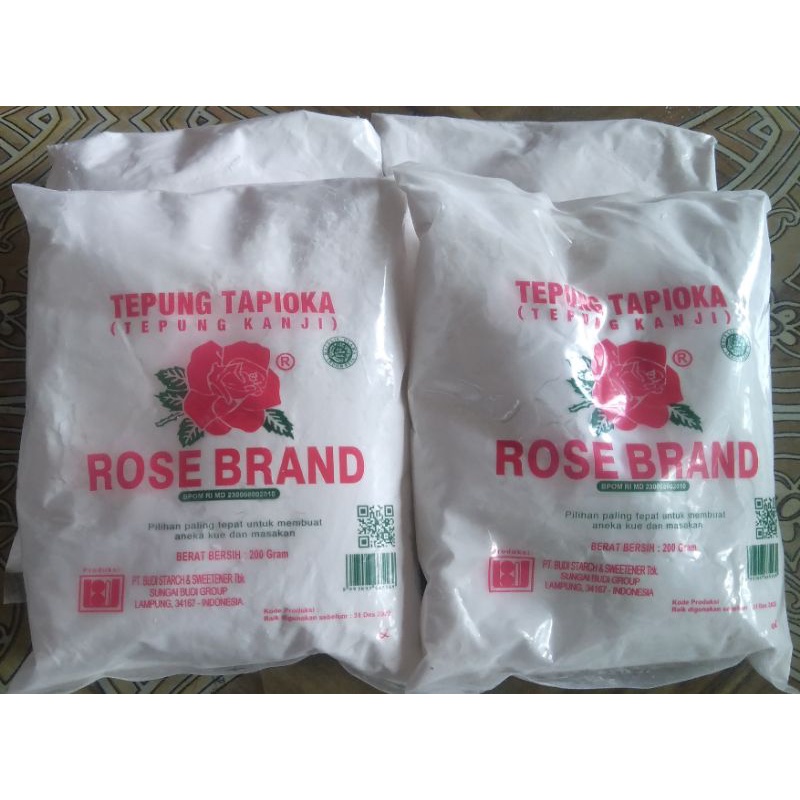 

tepung tapioka Rose Brand 200gr