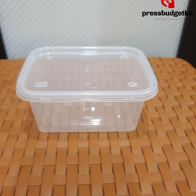 [ 11.11 BIG SALE ]..>>137TO  kotak plastik 250 ml / thinwall plastik 250 ml / cup puding 250 ml