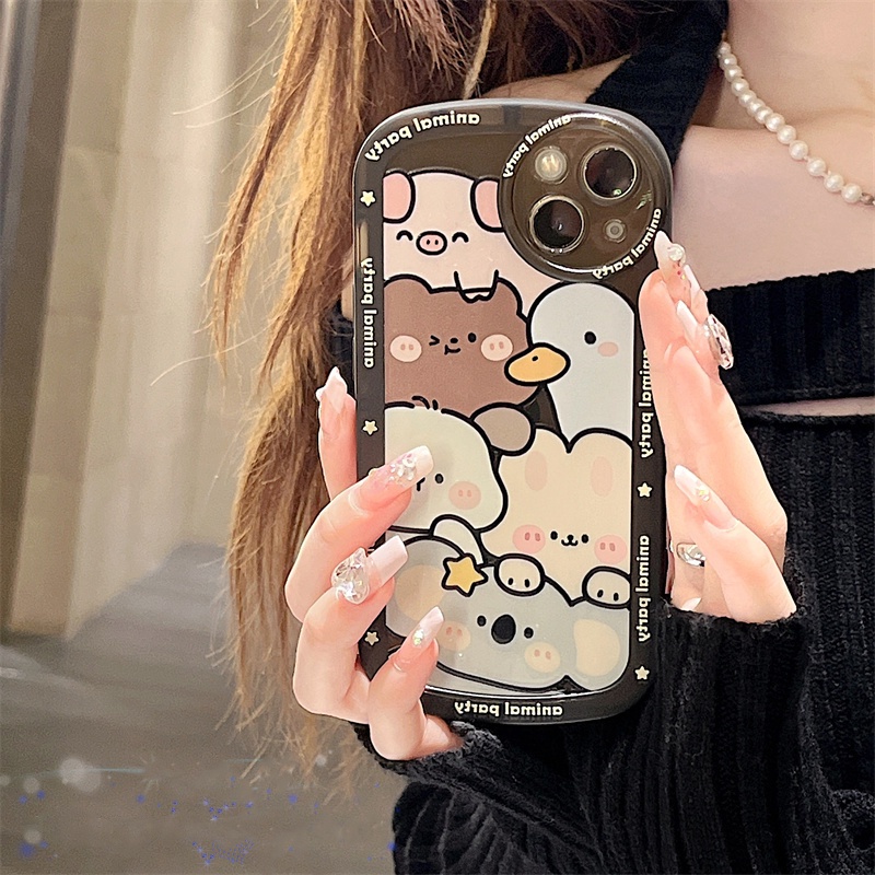 Case Motif Foto Hewan Anti Jatuh Untuk Redmi Note11 Pro Note 11S Redmi 10C 10A 9C 9T 9A Note 10 5G Note 10S Note 9 Note8 Note7 Poco M3 X3 Pro NFC