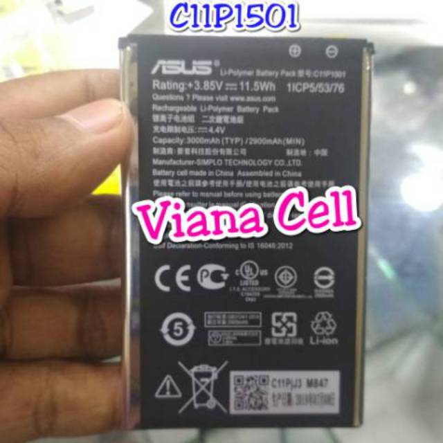 BATERAI BATRE BATREI BATTERY ASUS ZENFONE 2 LASER 6 INCHI ZE601KL Z011DD C11P1501 ORIGINAL