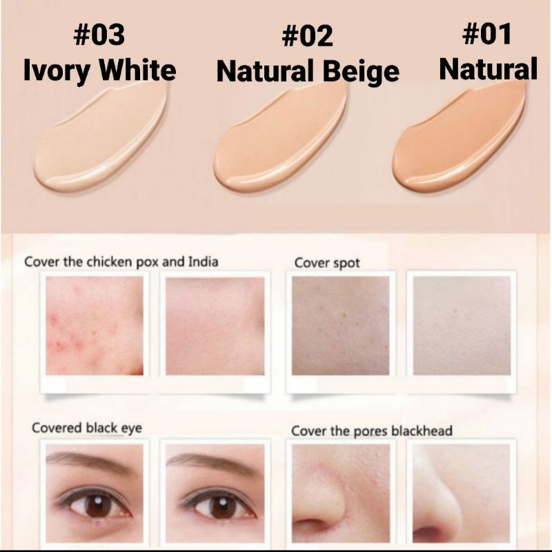 [BOX SILVER] Air Cushion BB Cream BB Cushion Kosmetik Make Up