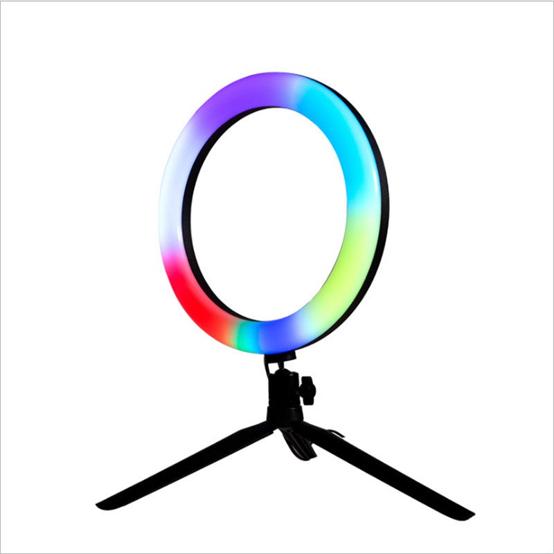 Ringlight Rainbow Ukuran 26CM &amp; 33CM RGB Video, Vlog, Kualitas Terbaik