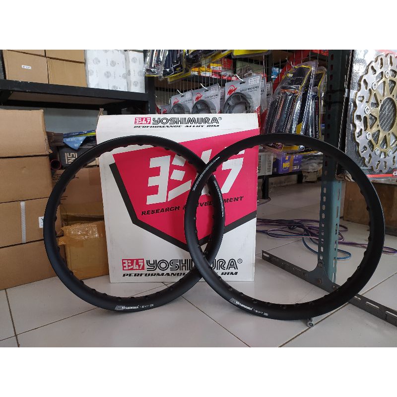 Velg Yoshimura 140/160 Ring 17 Hitam Promo