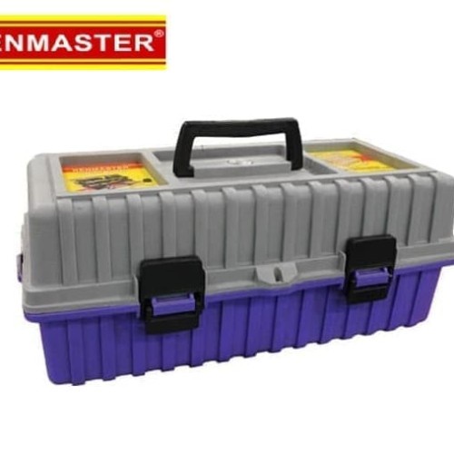 Kenmaster Tool Box 17&quot; Heavy Duty 17inch - toolbox 17 inch 2 susun