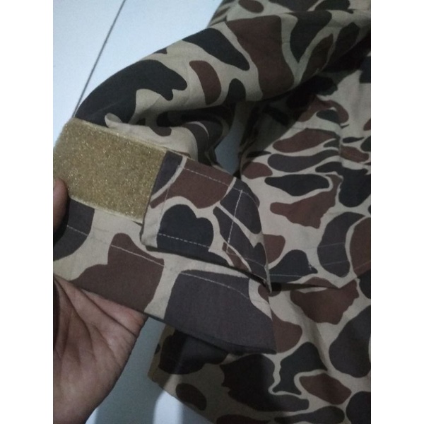 jaket ecwcs camo duck