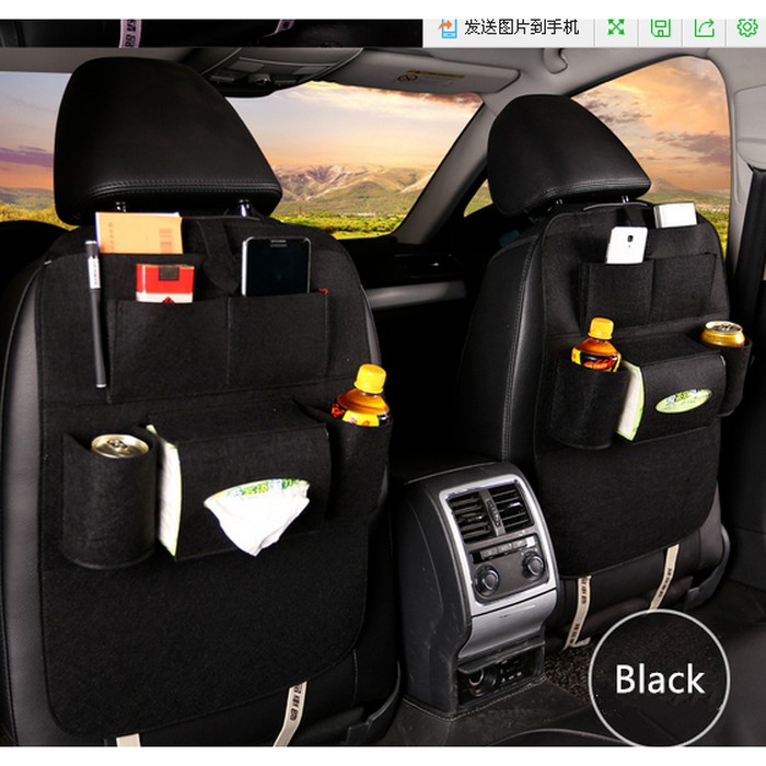 CAR SEAT ORGANIZER TAS BELAKANG JOK MOBIL MULTIFUNGSI