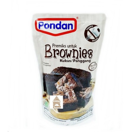 Pondan Brownies Kukus 230 gram