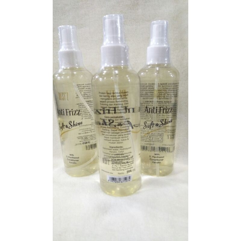 COD(BEST'Z)ANTI FRIZZ BESTZ 250ML/VITAMIN RAMBUT SMOOTHING/VITAMIN PERAWATAN SETELAH REBONDING