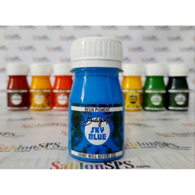 PIGMEN PEWARNA RESIN SKY BLUE /PEWARNA RESIN BIRU LANGIT 45GR