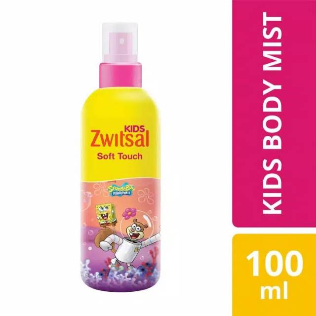 Zwitsal Kids Parfum Anak Body Mist Soft Touch 100 ml