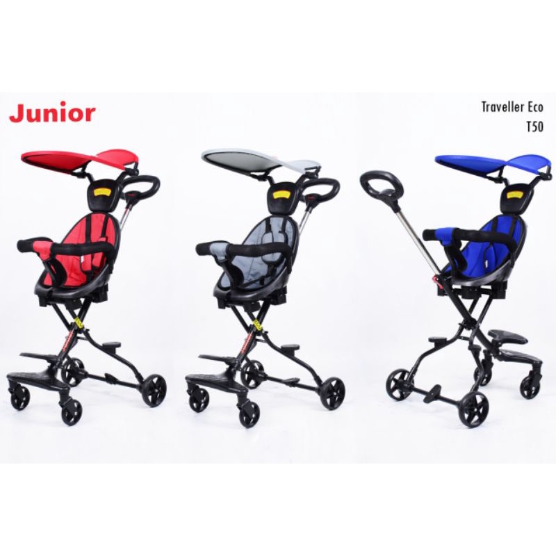 Stroller Junior Eco T50 - Stroller Travelling Bayi