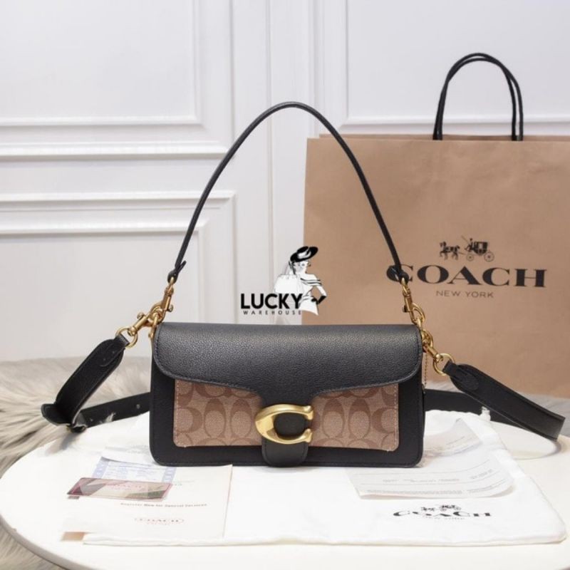 Coach Tabby Shoulder Bag 26 In Signature Canvas - ORIGINAL 100%
