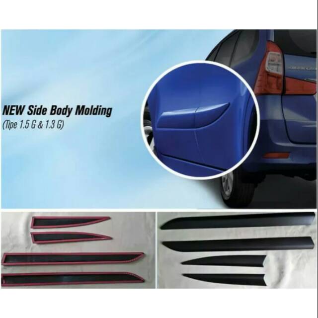 List body avanza grand list body pintu samping avanza grand