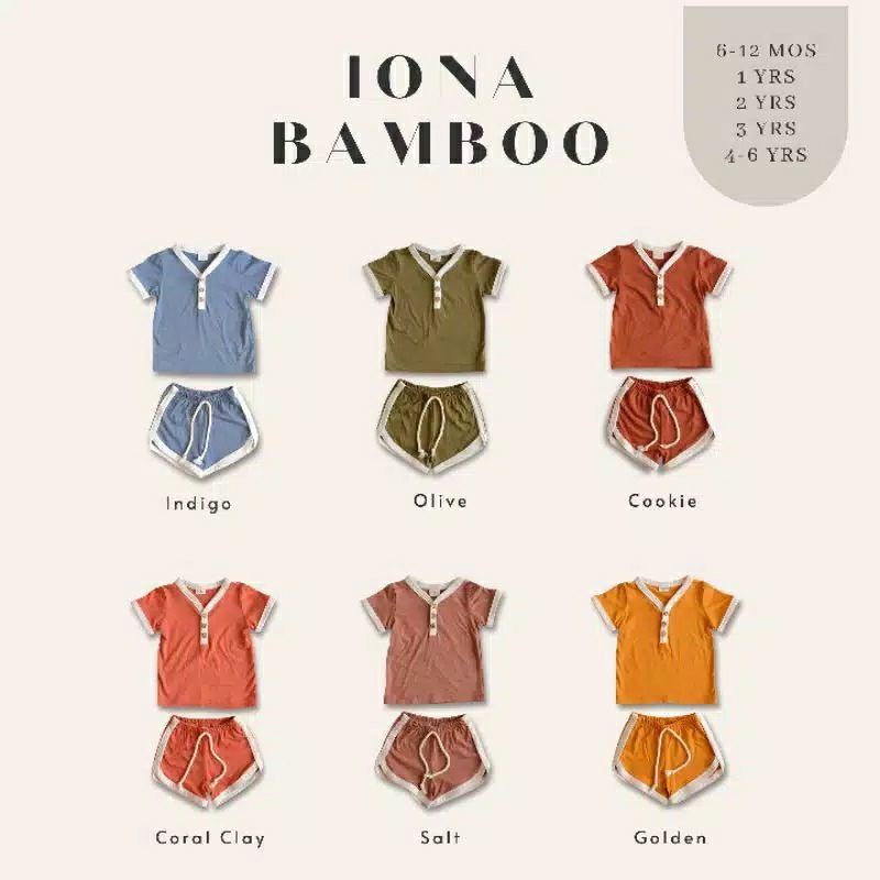 Bell &amp; Bo IONA Set Bamboo