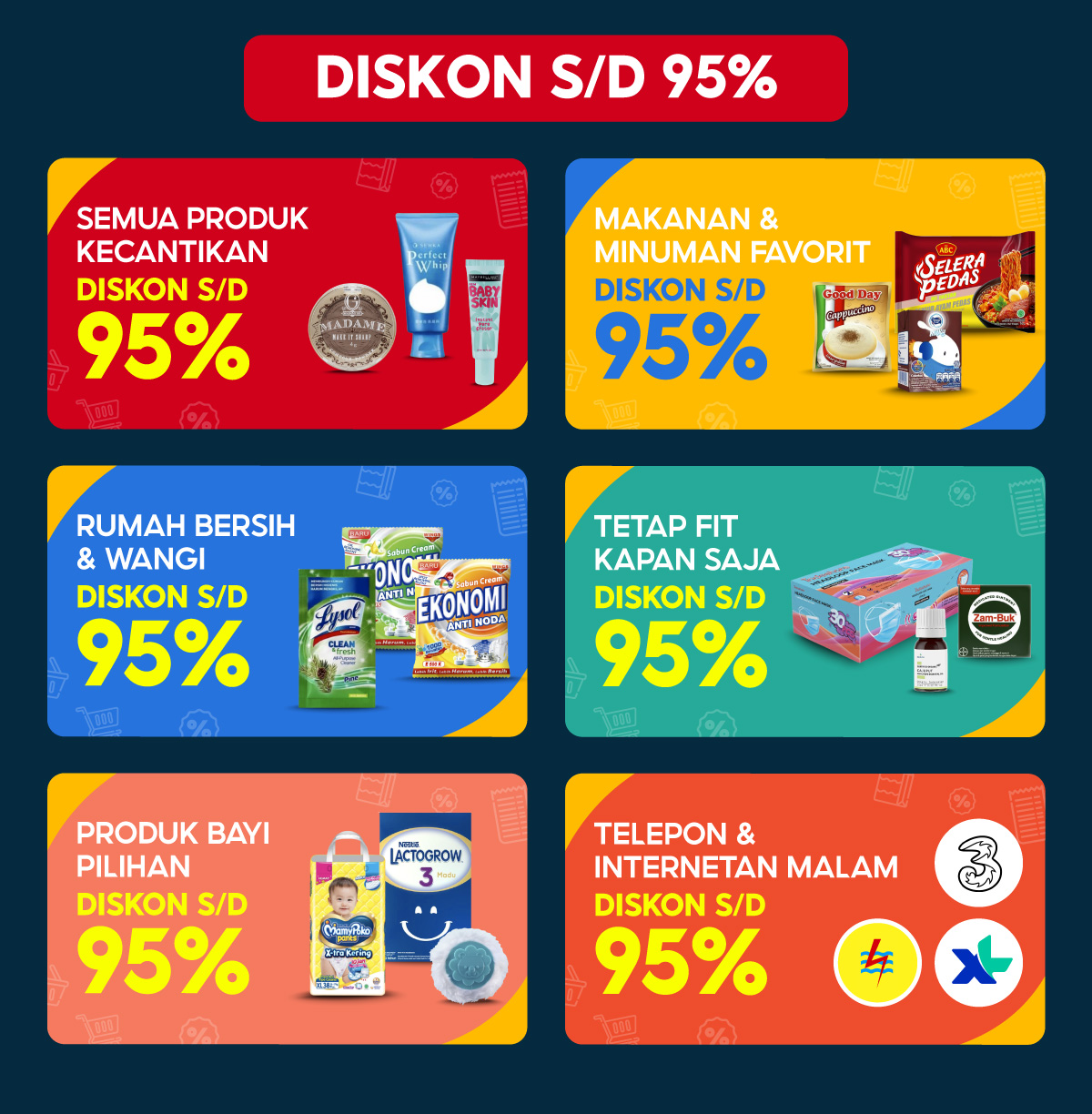 Teaser | 8.8 Pesta Diskon Supermarket