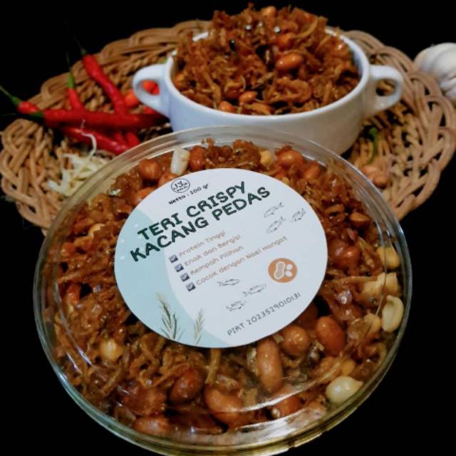 

Teri crispy Makanan ringan,camilan