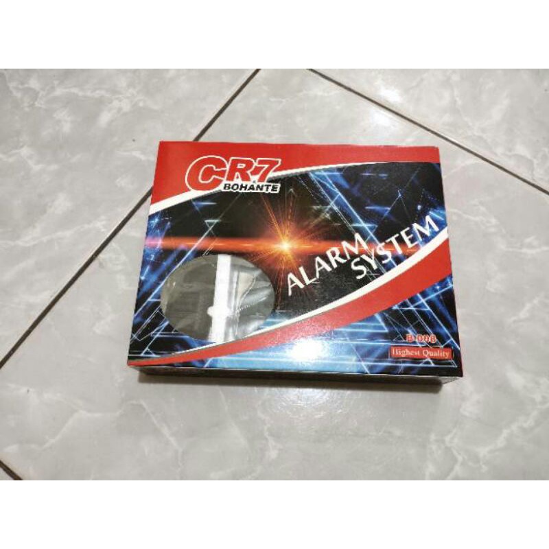 Alaram Motor Anti Maling Kunci Gembok Alaram Remote Motor Starter BHT Lengkap + Cara pasang Premium